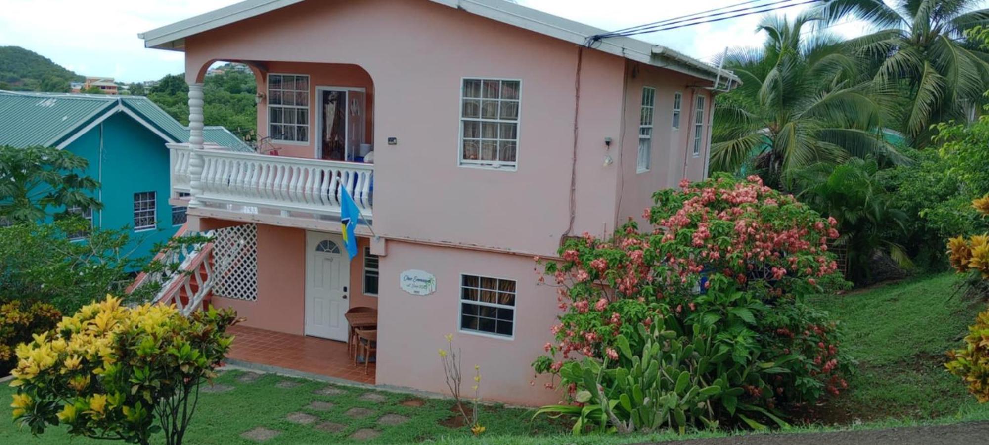 Apartmán Chez Emmanuel Gros Islet Exteriér fotografie